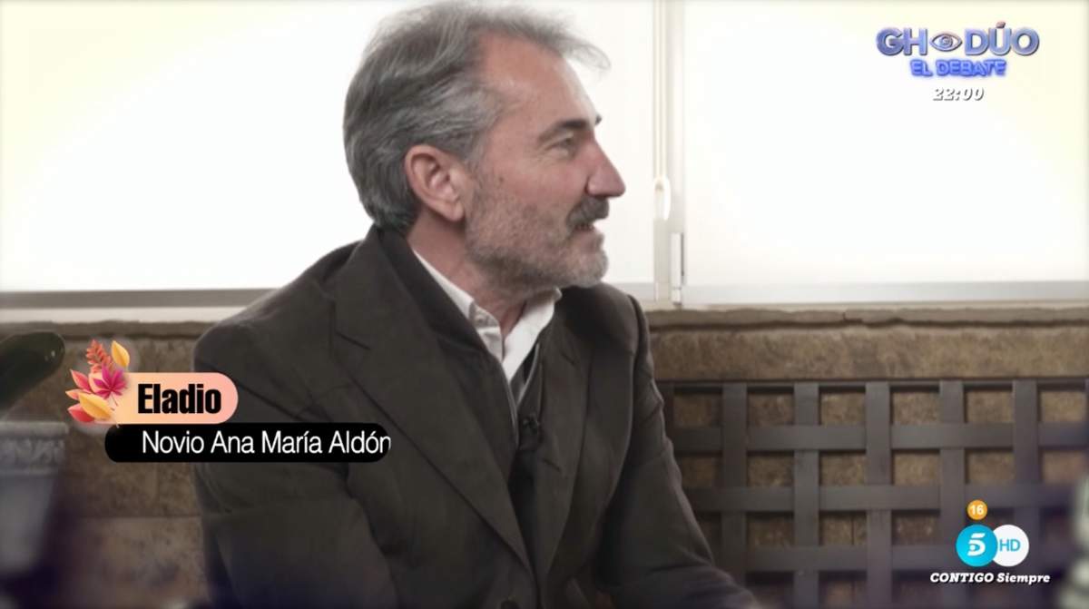Eladio, novio de Ana María Aldón