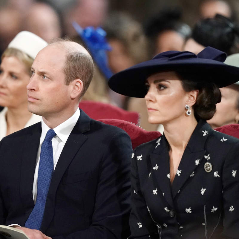 El príncipe Guillermo y Kate Middleton 