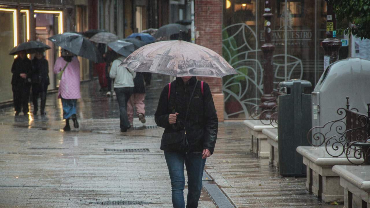 Lluvia en Sevilla