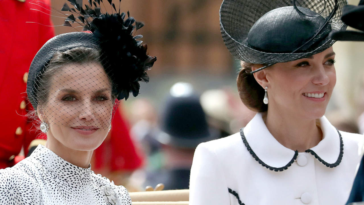 Letizia y Kate Middleton