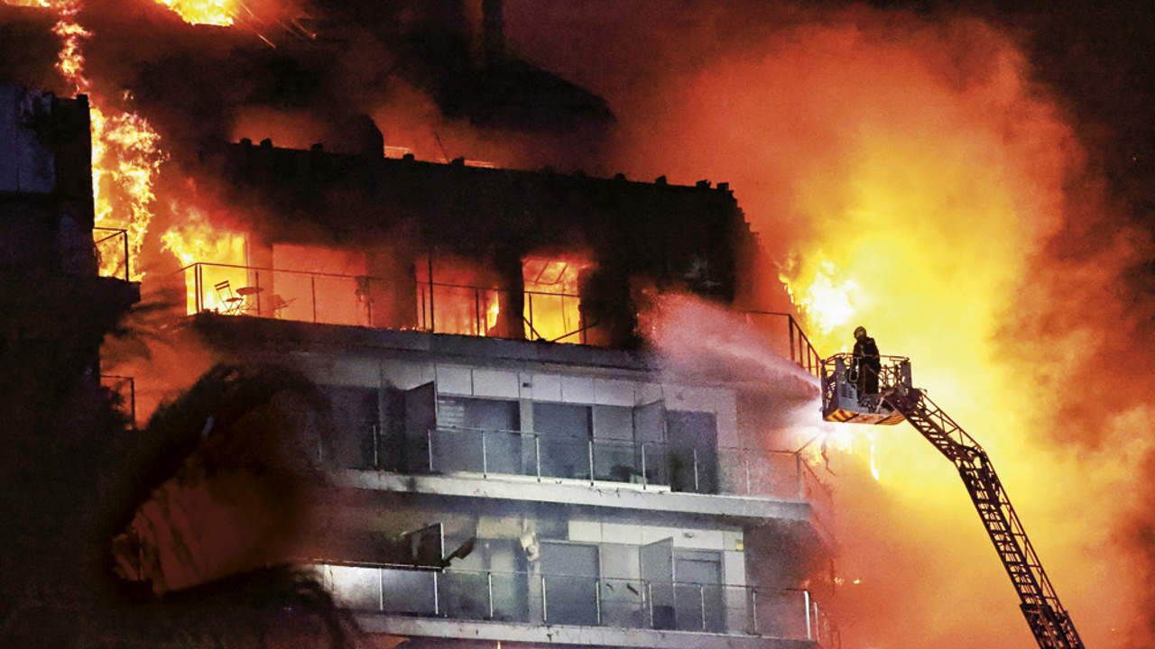 Historias del horror del incendio de Valencia