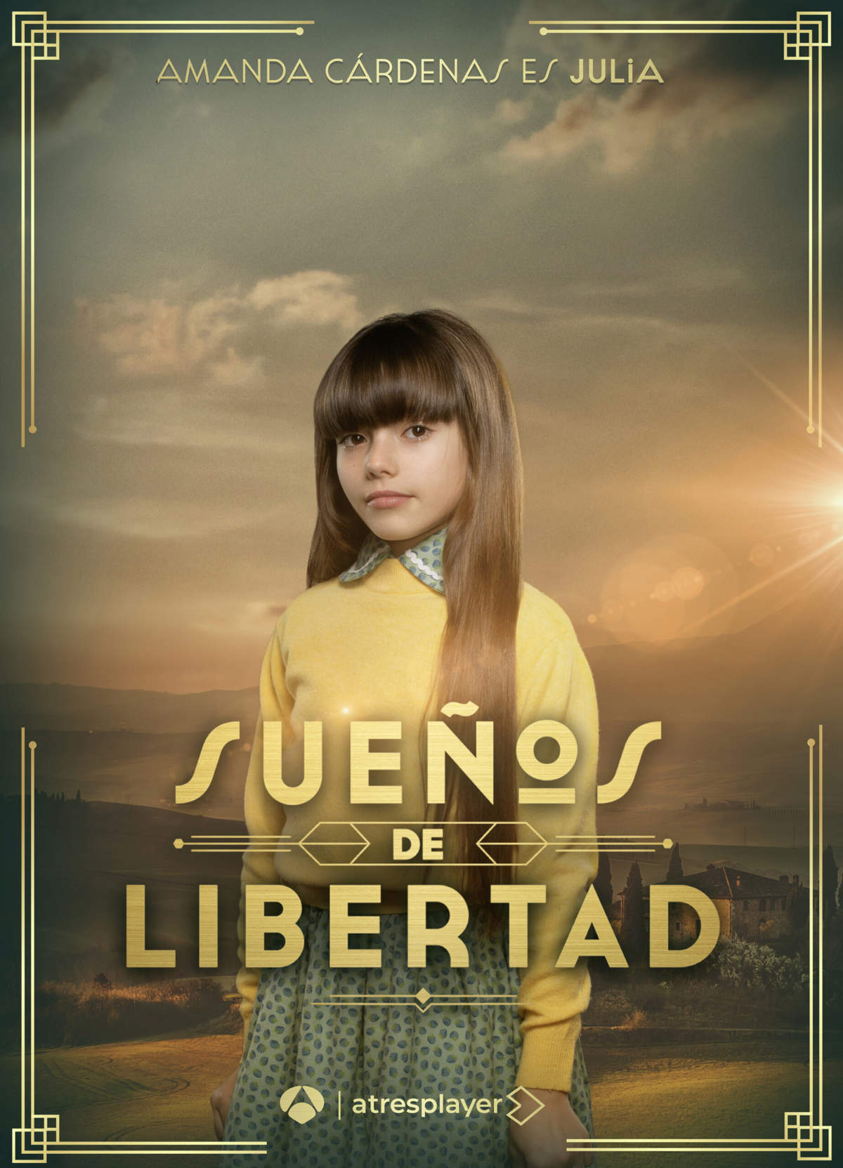 Amanda Cárdenas es Julia en 'Sueños de libertad'