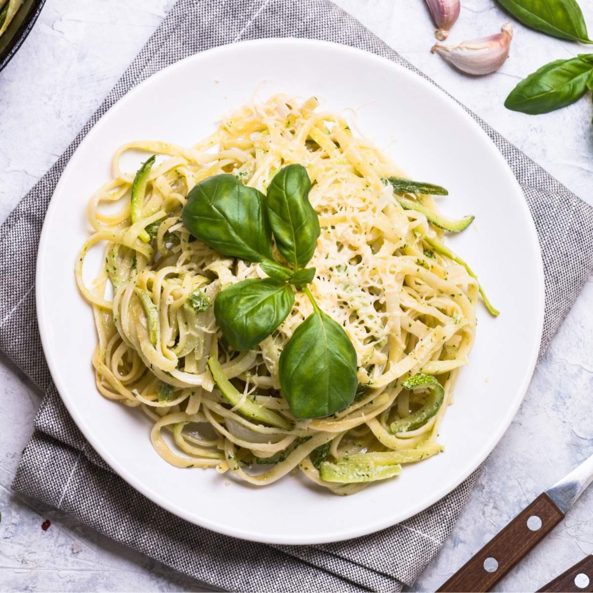 Pasta con bechamel