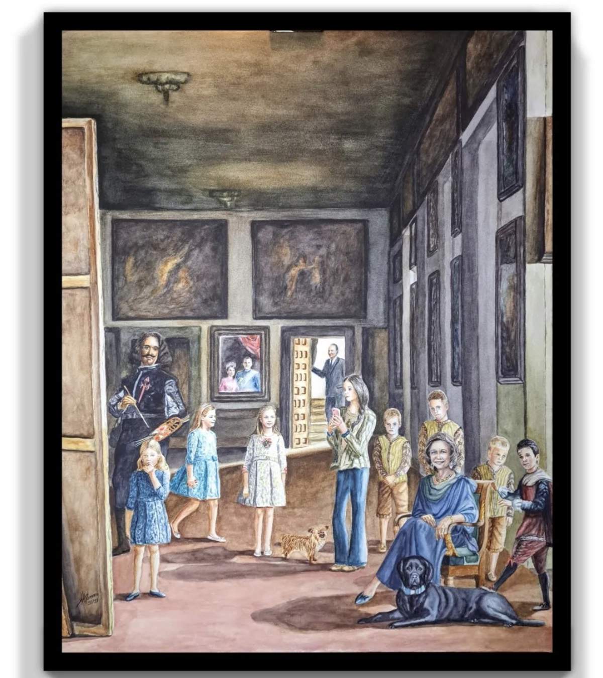 'Las Meninas del siglo XXI'