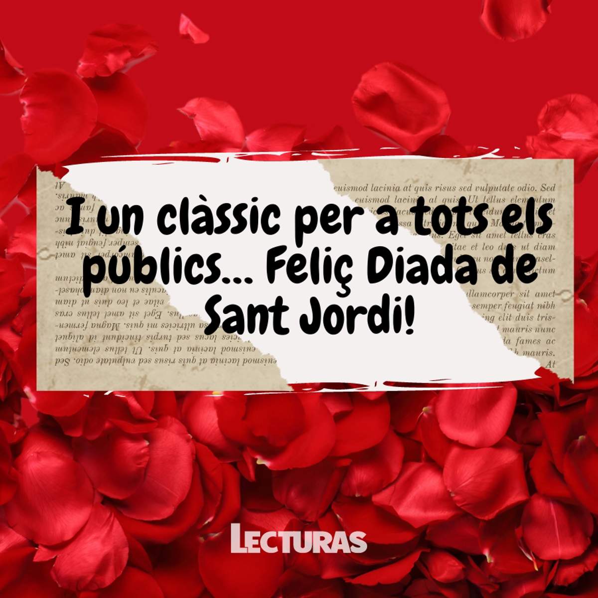 30 frases bonitas para felicitar Sant Jordi en catalán y castellano