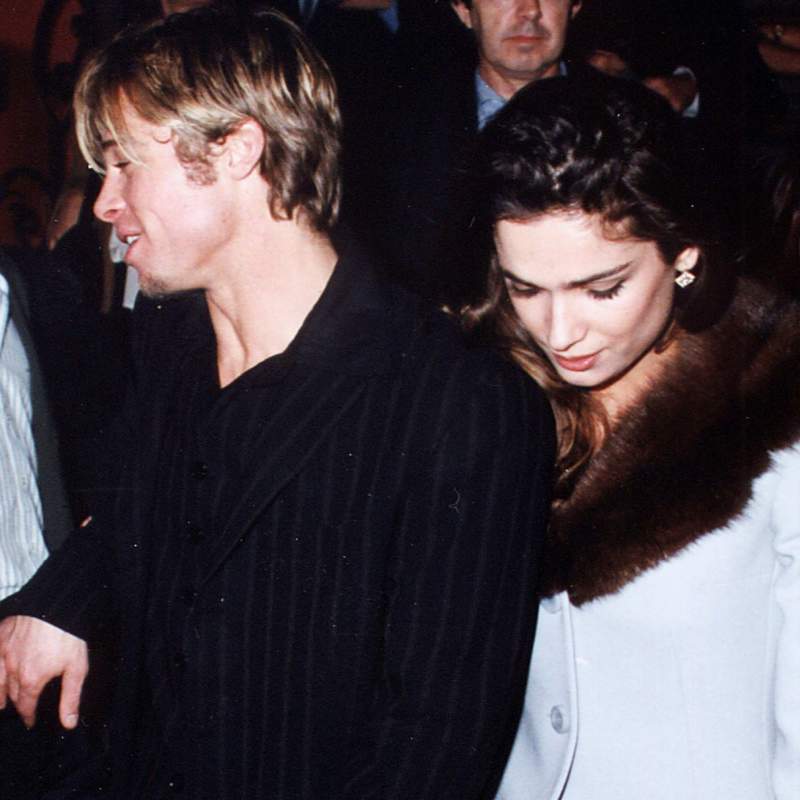 Mar Saura y Brad Pitt, salida nocturna y ¿algo más?: el encuentro que revolucionó 1997