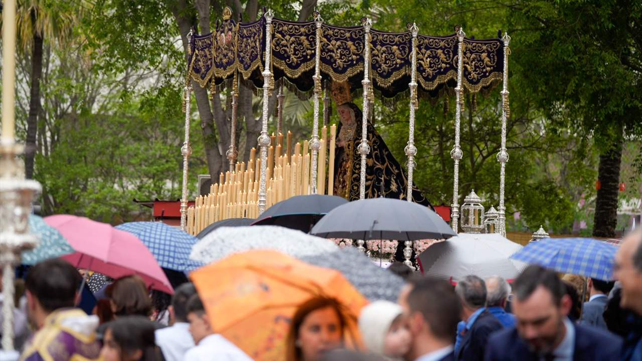 Lluvia en Semana Santa