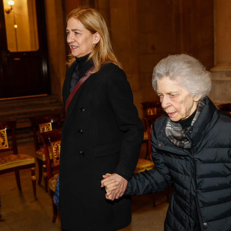 Los reveladores gestos de la Infanta Cristina con su tía Irene que evidencia cómo es su relación 
