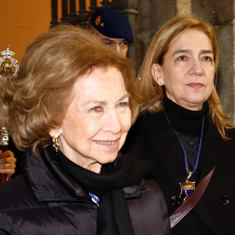 Reina Sofía e infanta Cristina