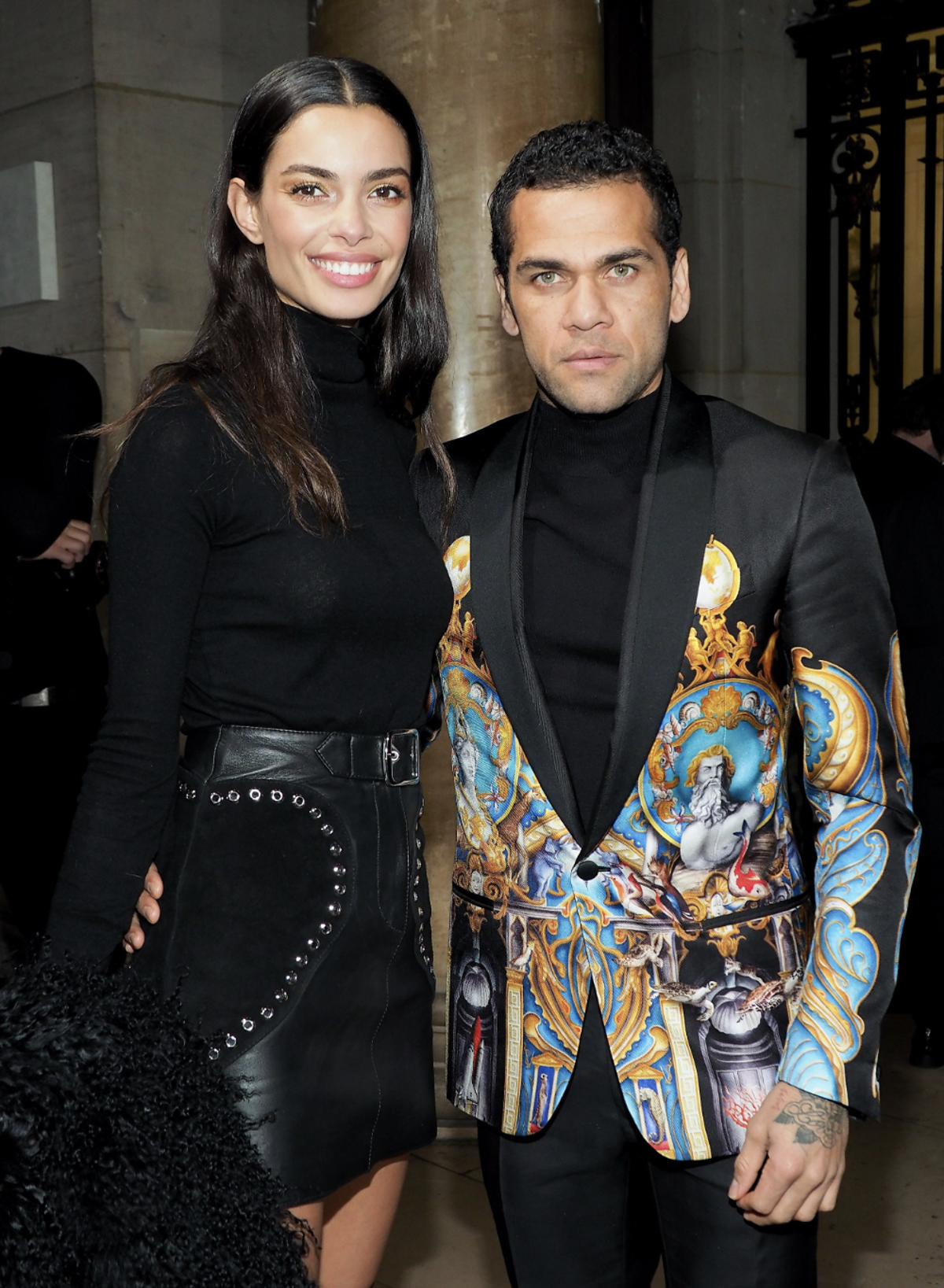 Dani Alves y Joana Sanz