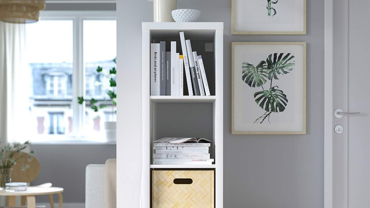 El mueble de almacenaje de IKEA perfecto para pisos pequeños: se adapta a diferentes estancias y está rebajado