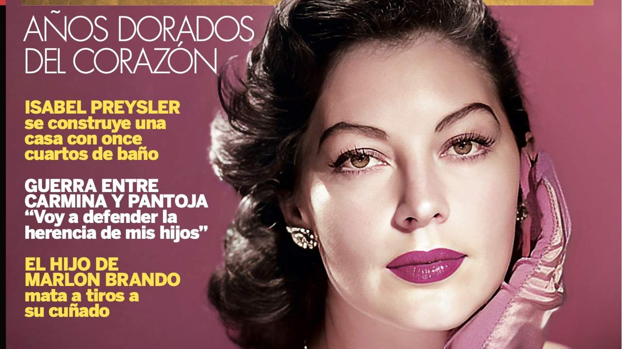 Adiós a Ava Gardner: la despedida a la estrella de Hollywood protagoniza el nuevo número de 'Lecturas Años Dorados'