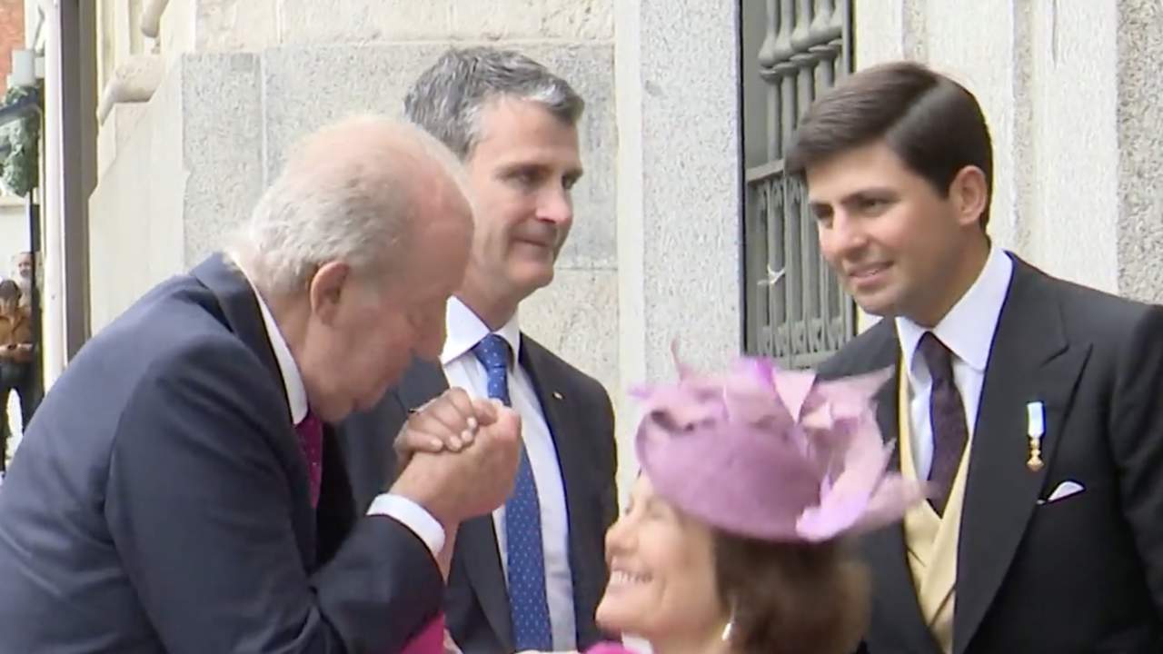 El cariñoso saludo del rey Juan Carlos a Juan Urquijo, la ilusión de su nieta Irene Urdangarin, que ahora cobra sentido