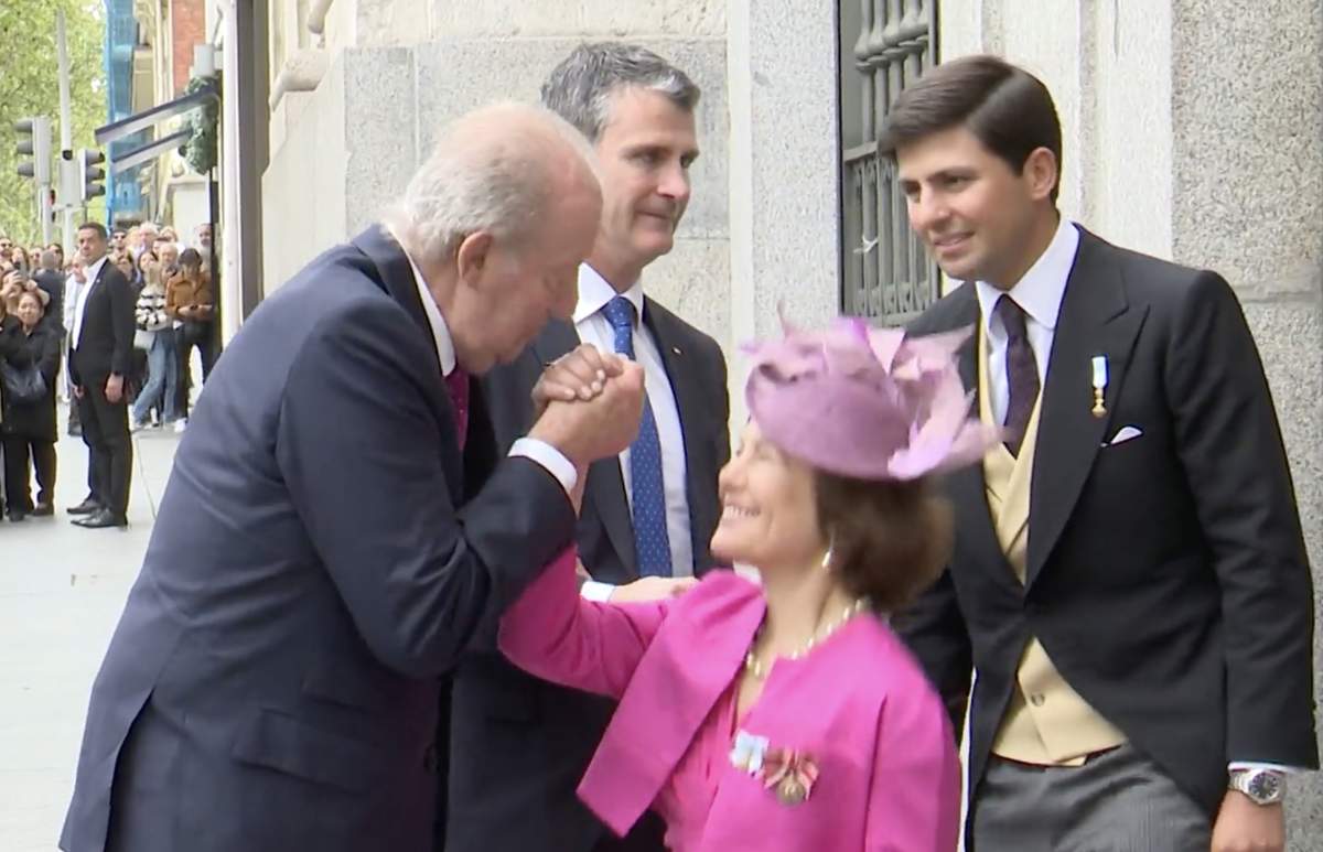 Rey Juan Carlos y Juan Urquijo