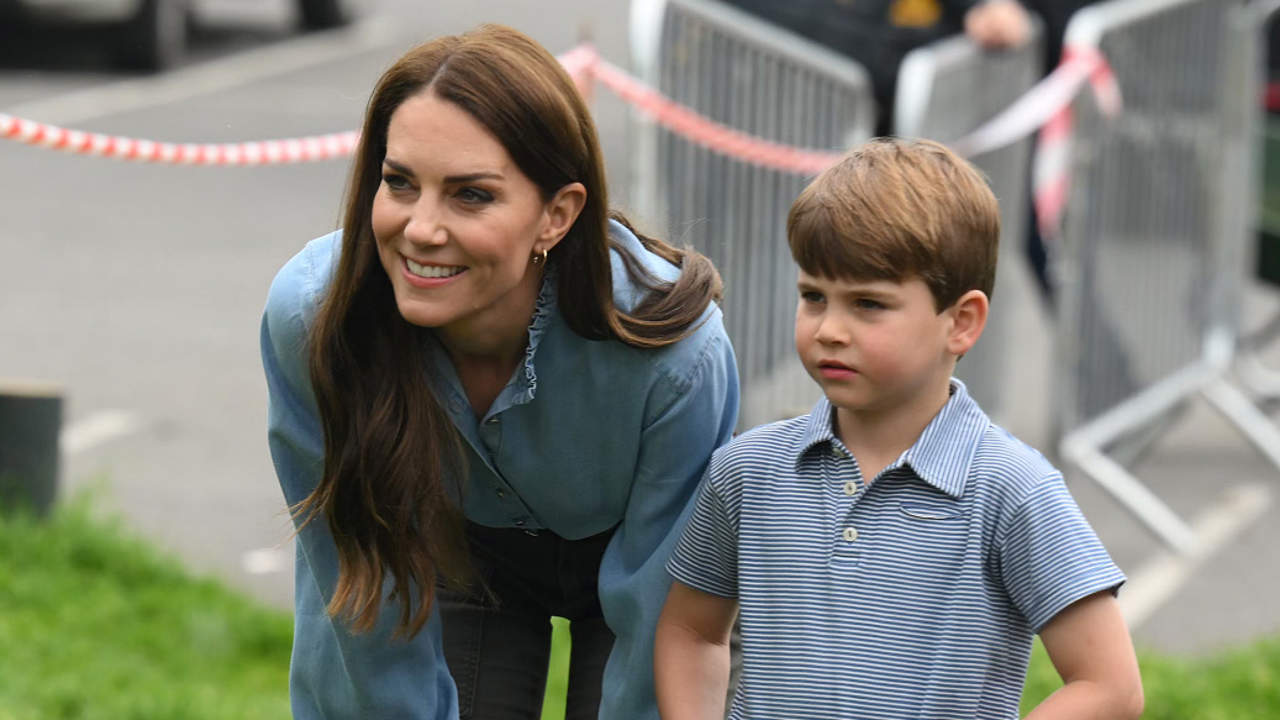 Kate Middleton y su hijo Louis