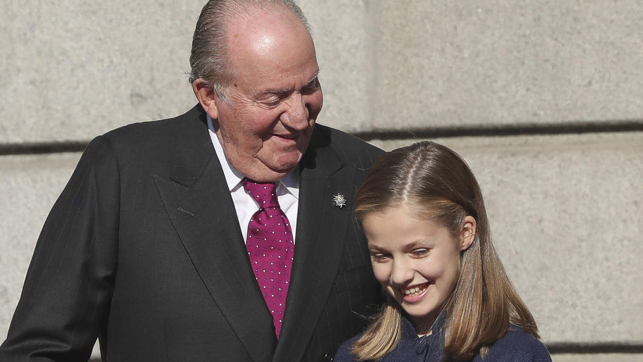 El rey Juan Carlos tiene un nuevo objetivo en su ofensiva: la princesa Leonor
