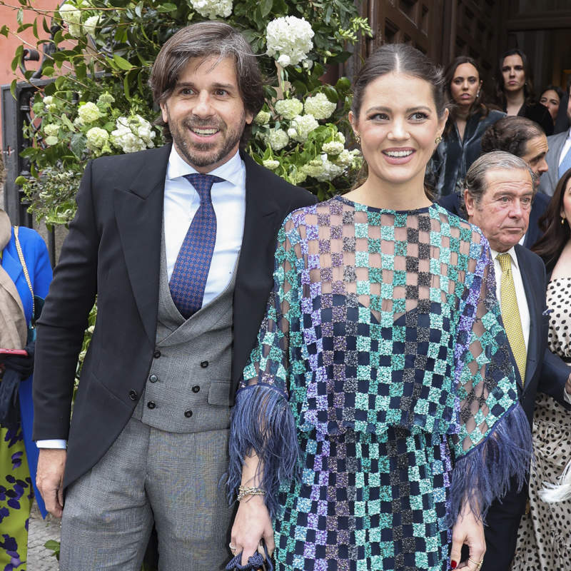 Álvaro Falcó e Isabelle Junot, entre los invitados a la espectacular boda de Carmen Gómez-Acebo y Borja Álvarez de Estrada