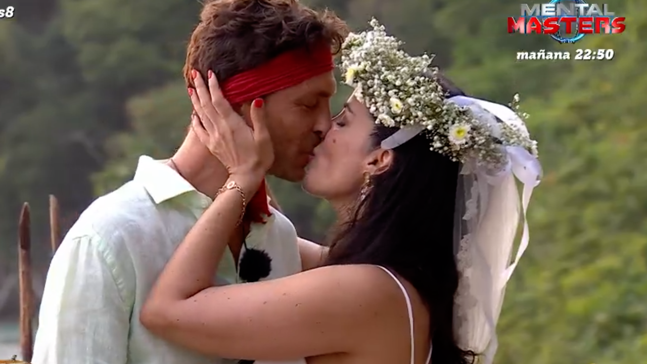 Así ha sido la emotiva boda de Ángel Cristo Jr. con Ana Herminia en 'Supervivientes 2024'