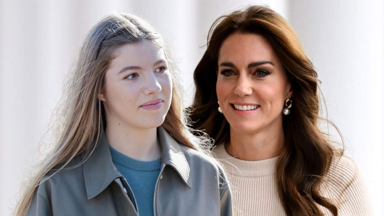 Kate Middleton 'eclipsa' a la infanta Sofía en la prensa internacional
