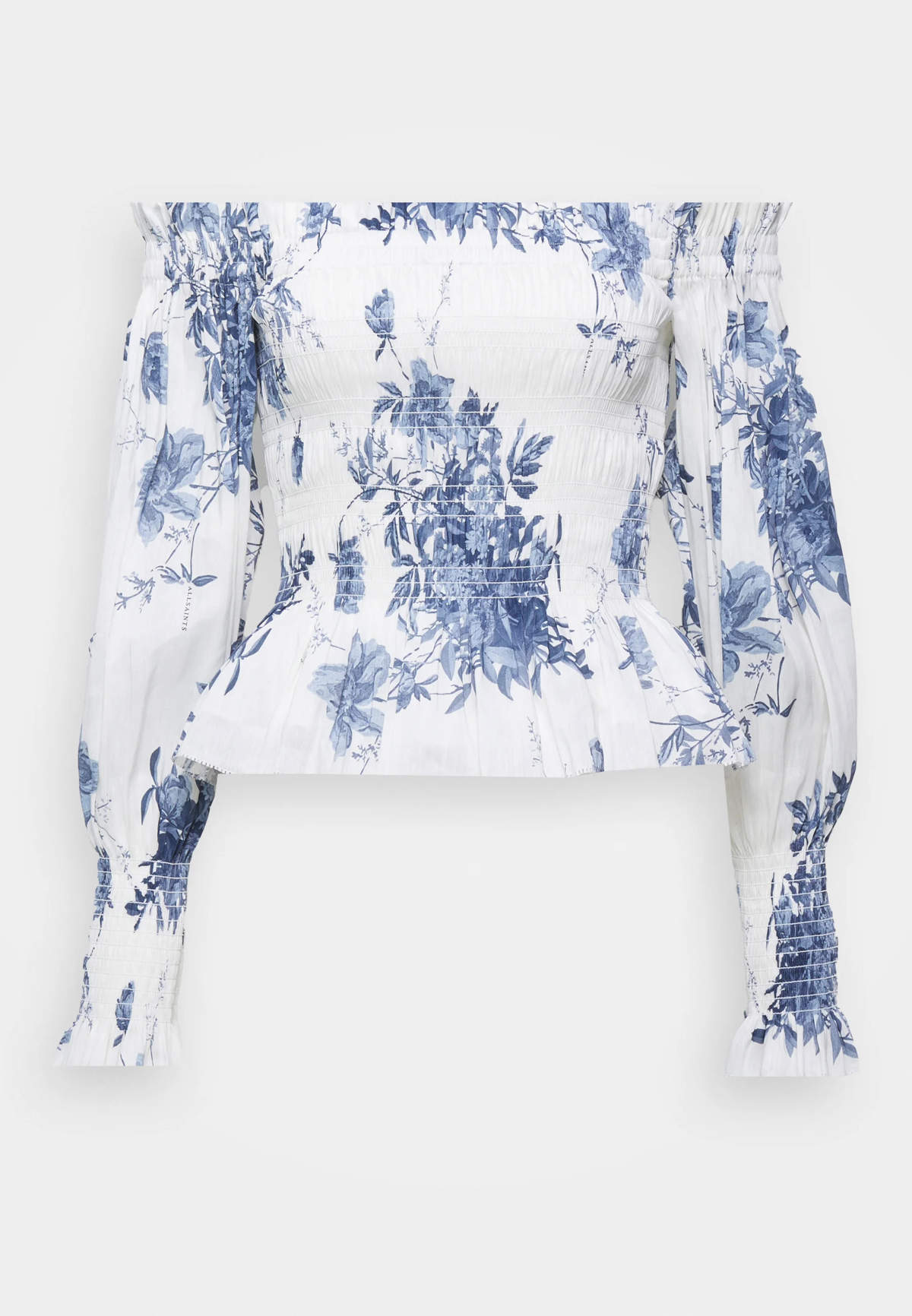 blusa flores zalando