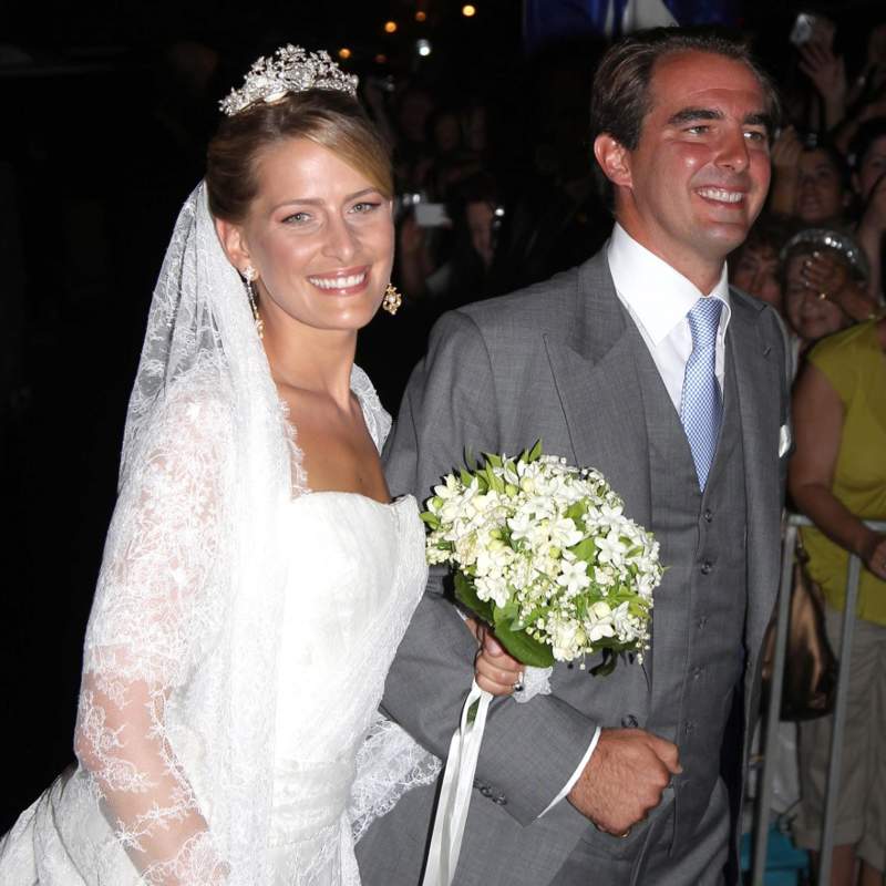 Recordamos la boda de Nicolás de Grecia, el sobrino más discreto de la reina Sofía, y Tatiana Blatnik