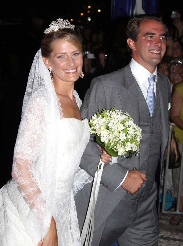 La boda de Nicolás de Grecia, el sobrino más discreto de la reina Sofía, y Tatiana Blatnik con casi 400 invitados