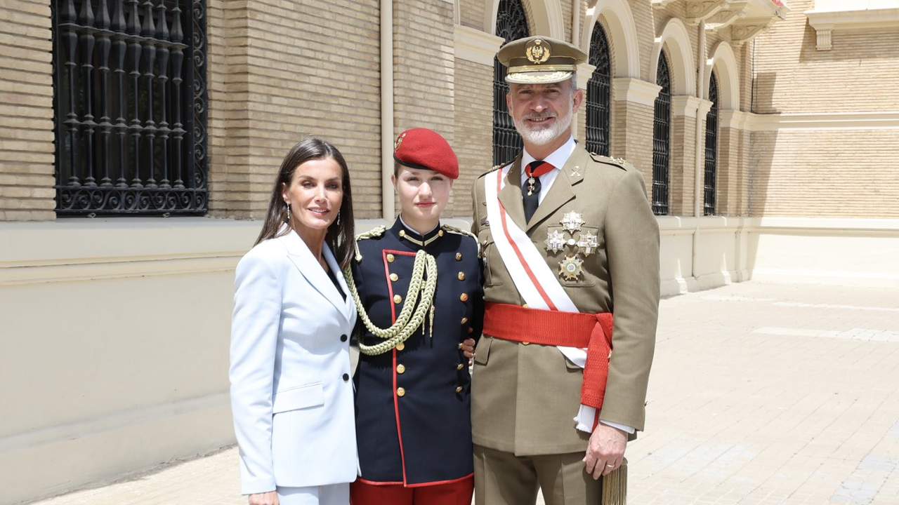 Leonor, Felipe y Letizia