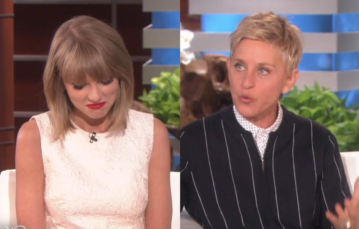 Taylor Swift Ellen DeGeneres 