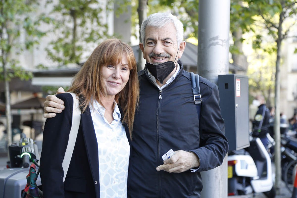 Carlos Sobera y su mujer Patricia Santamarina