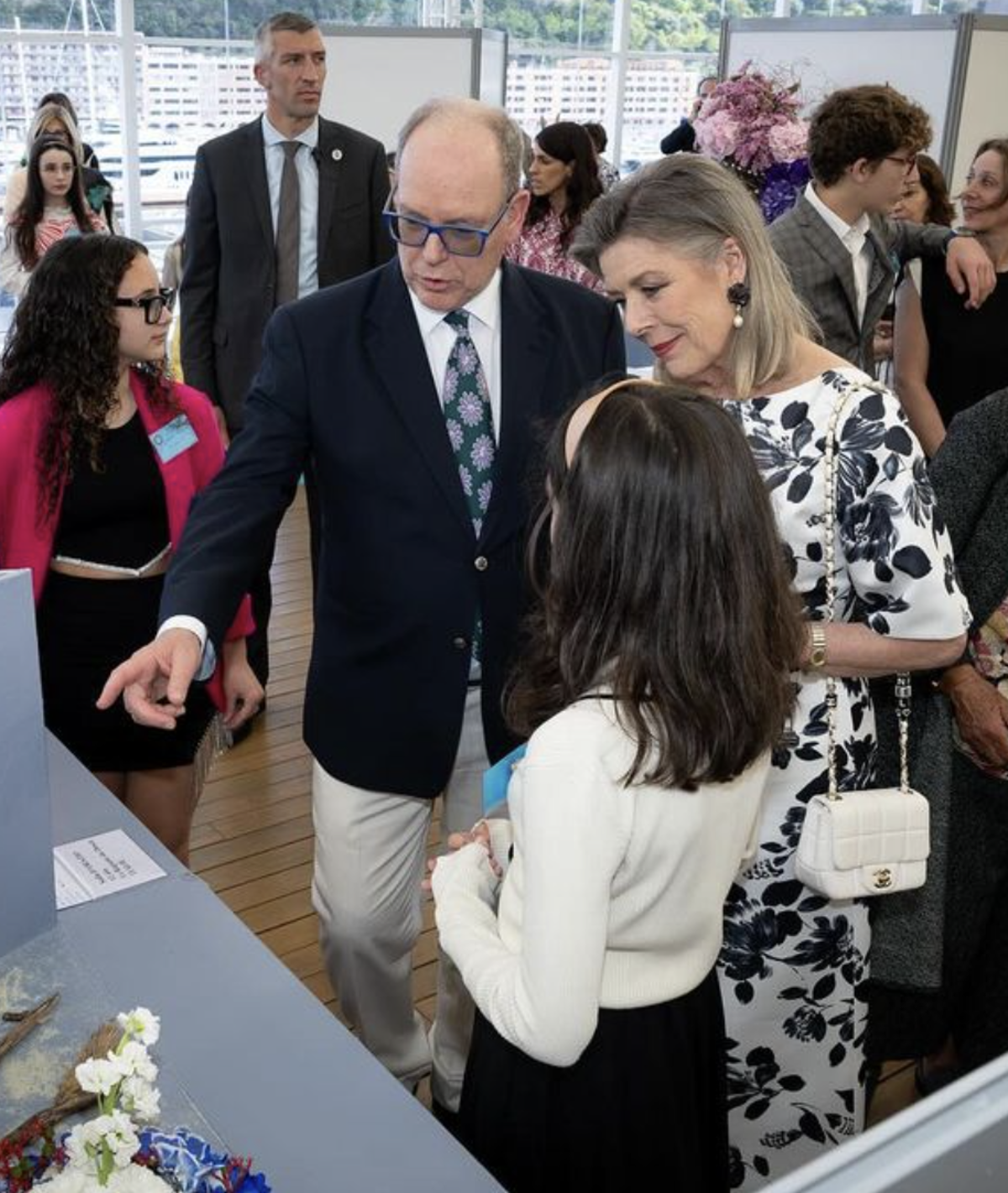 Carolina y Alberto de Mónaco