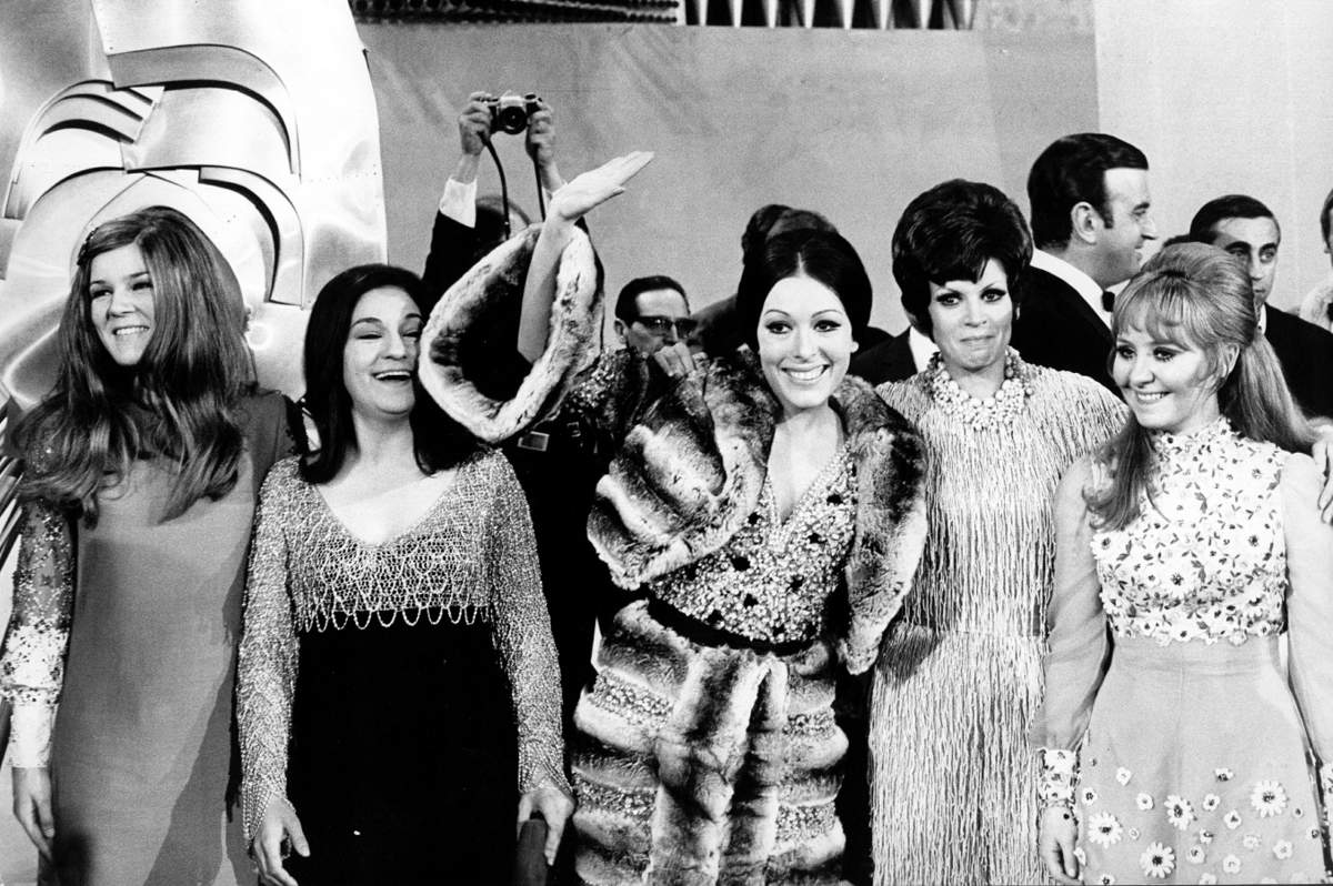 Massiel y las 4 ganadoras de 1969