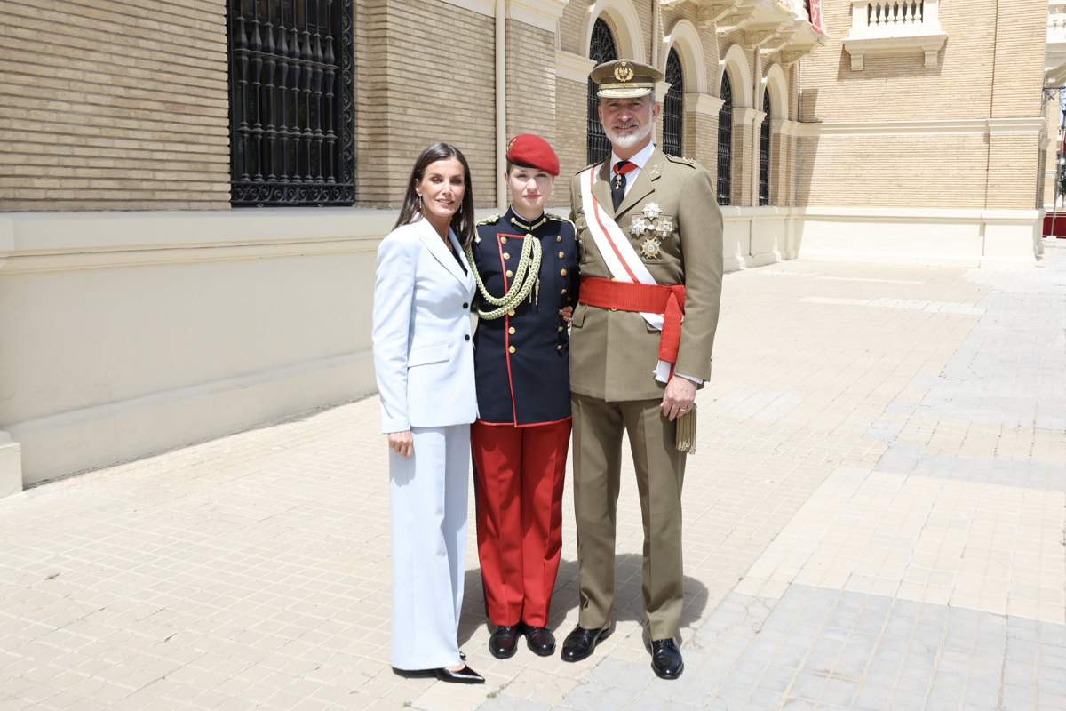 Leonor, Felipe y Letizia