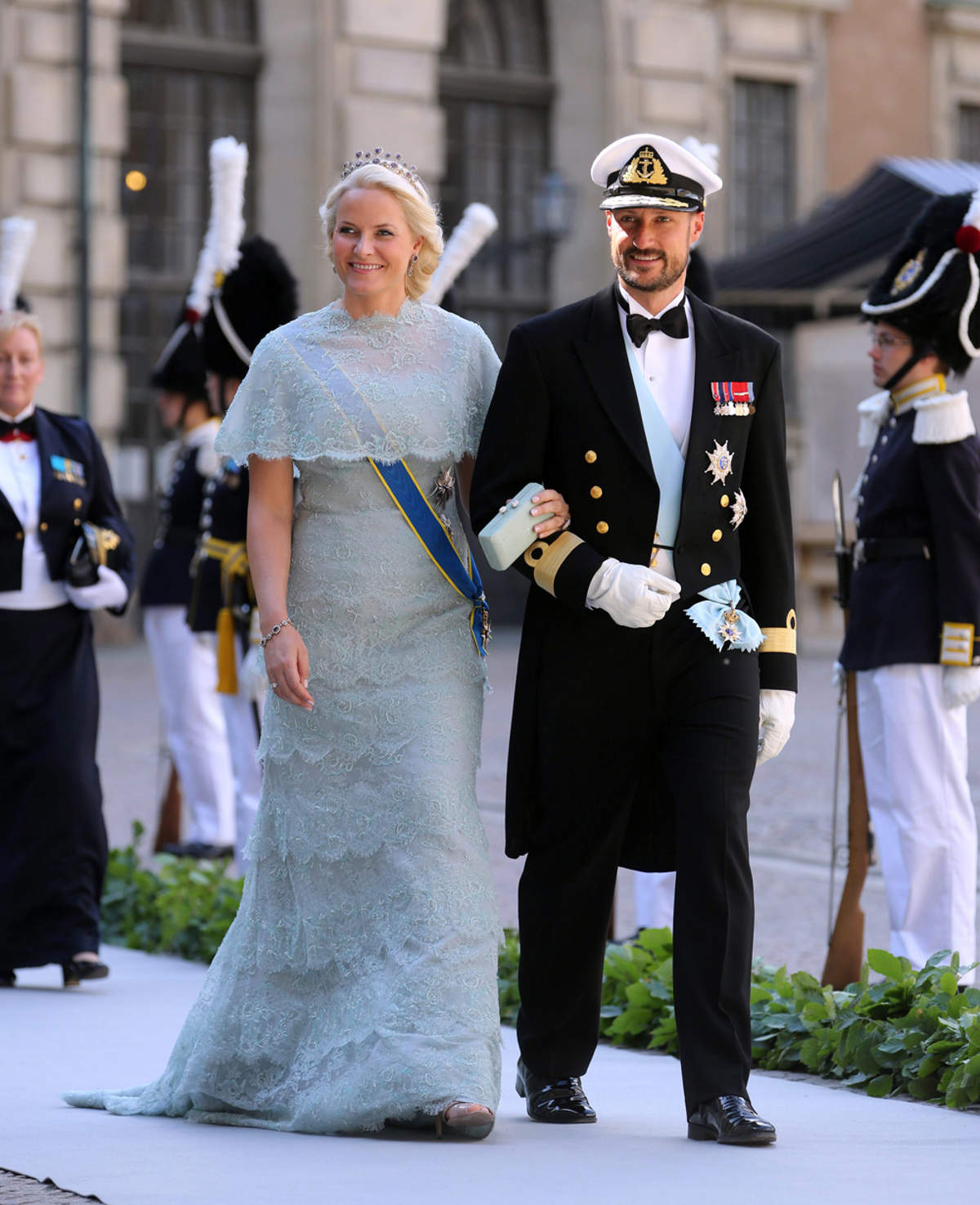Mette Marit y Haakon de Noruega