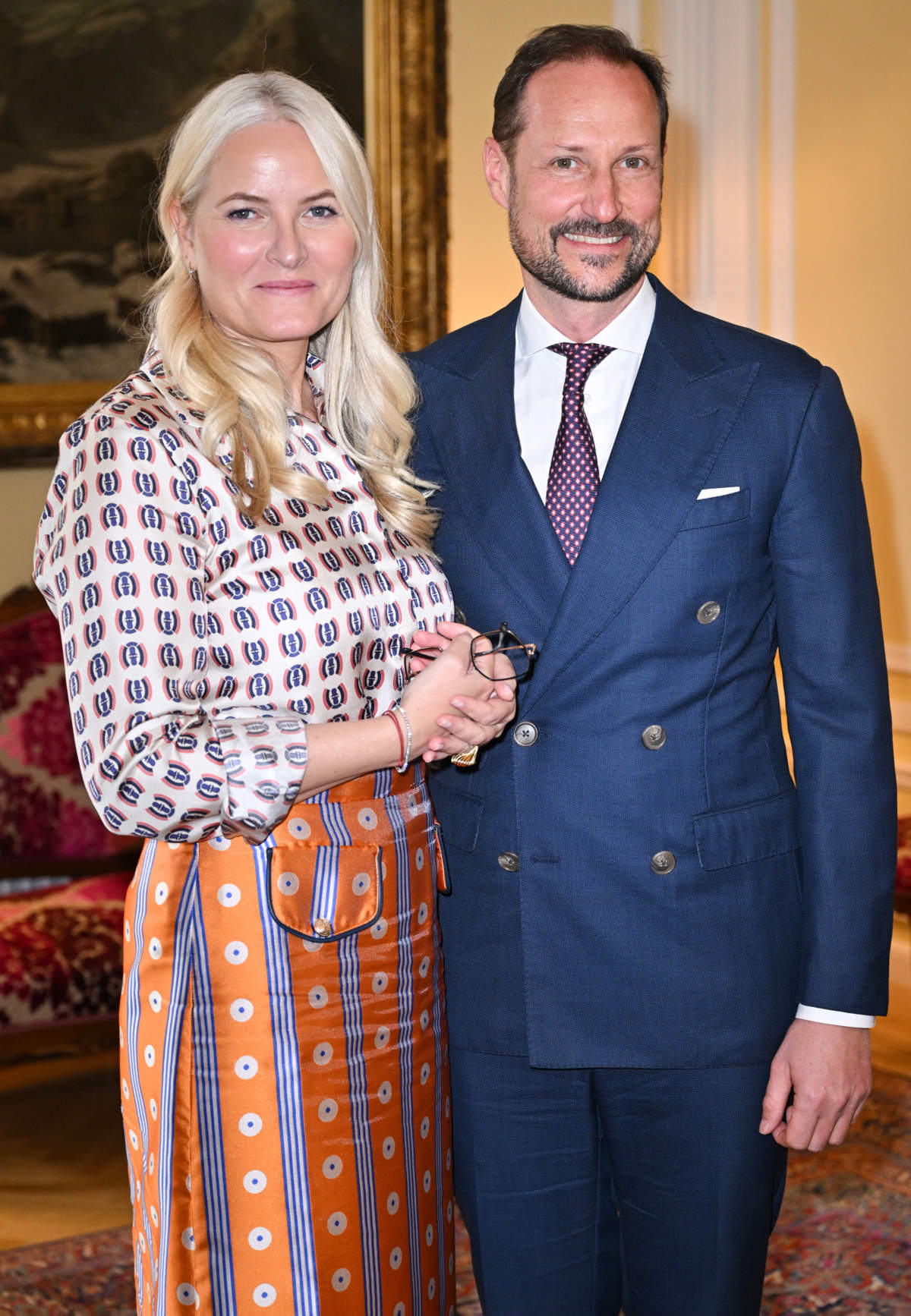 Mette Marit y Haakon de Noruega