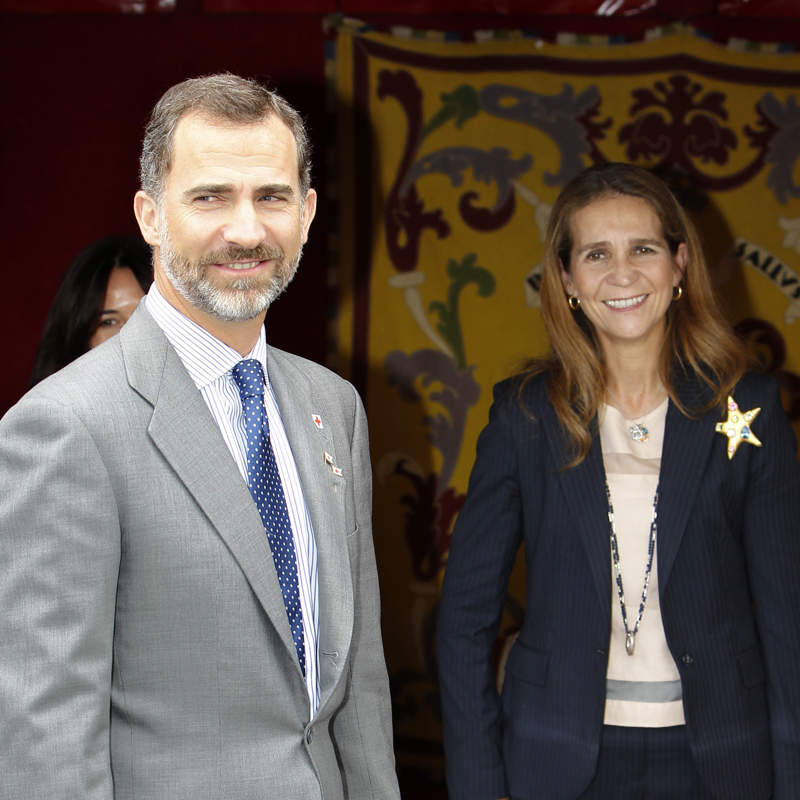 Felipe VI y Elena 