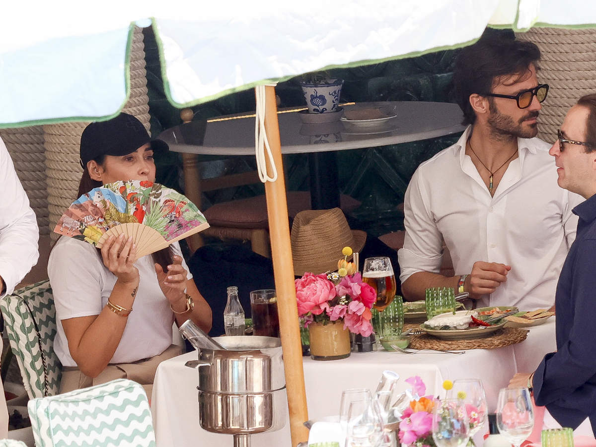 Vicky Martín Berrocal y Enrique Solís