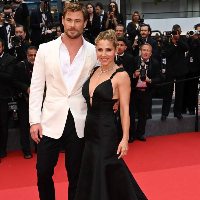 Elsa Pataky y Cris Hemsworth brillan en la alfombra roja del Festival de Cannes: los mejores looks