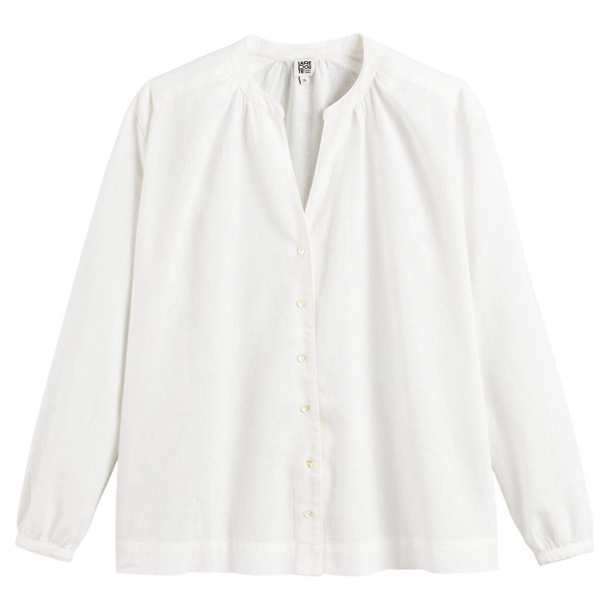 camisa blanca la redoute