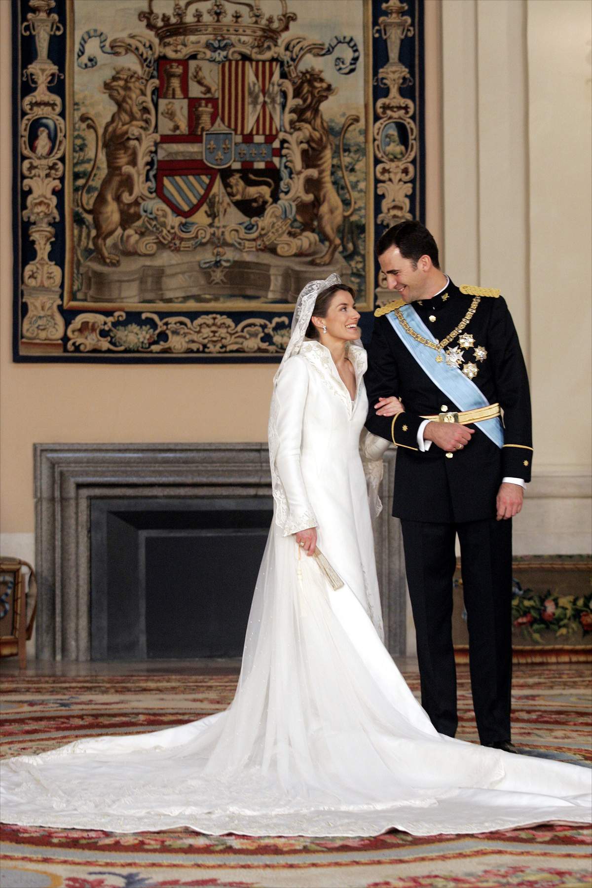 FElipe y Letizia, recién casados