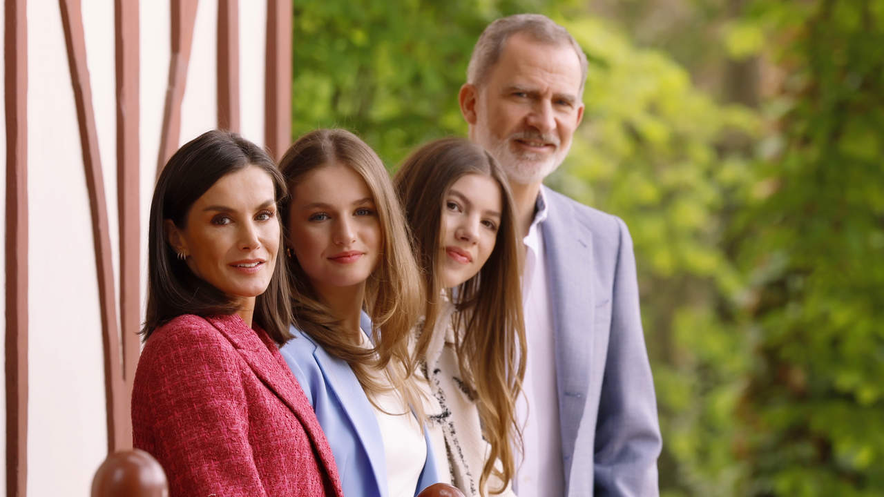 Felipe, Letizia, Leonor y Sofía