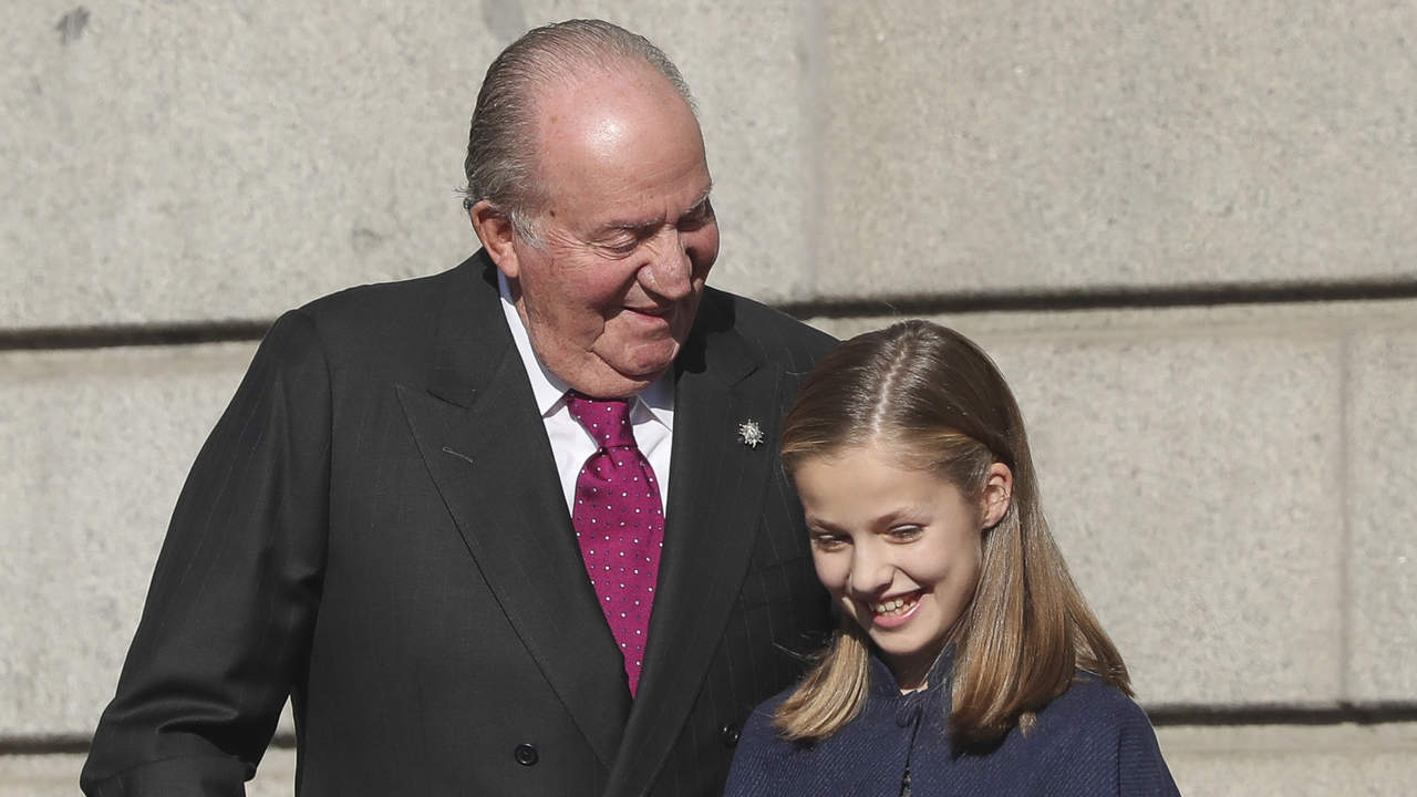 El rey Juan Carlos pone contra las cuerdas a la princesa Leonor con una inesperada solicitud