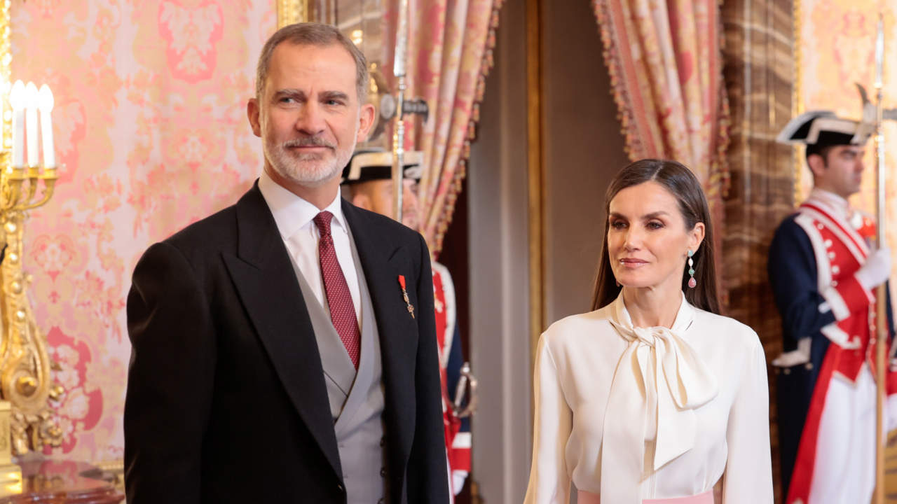 Los reyes Felipe y Letizia