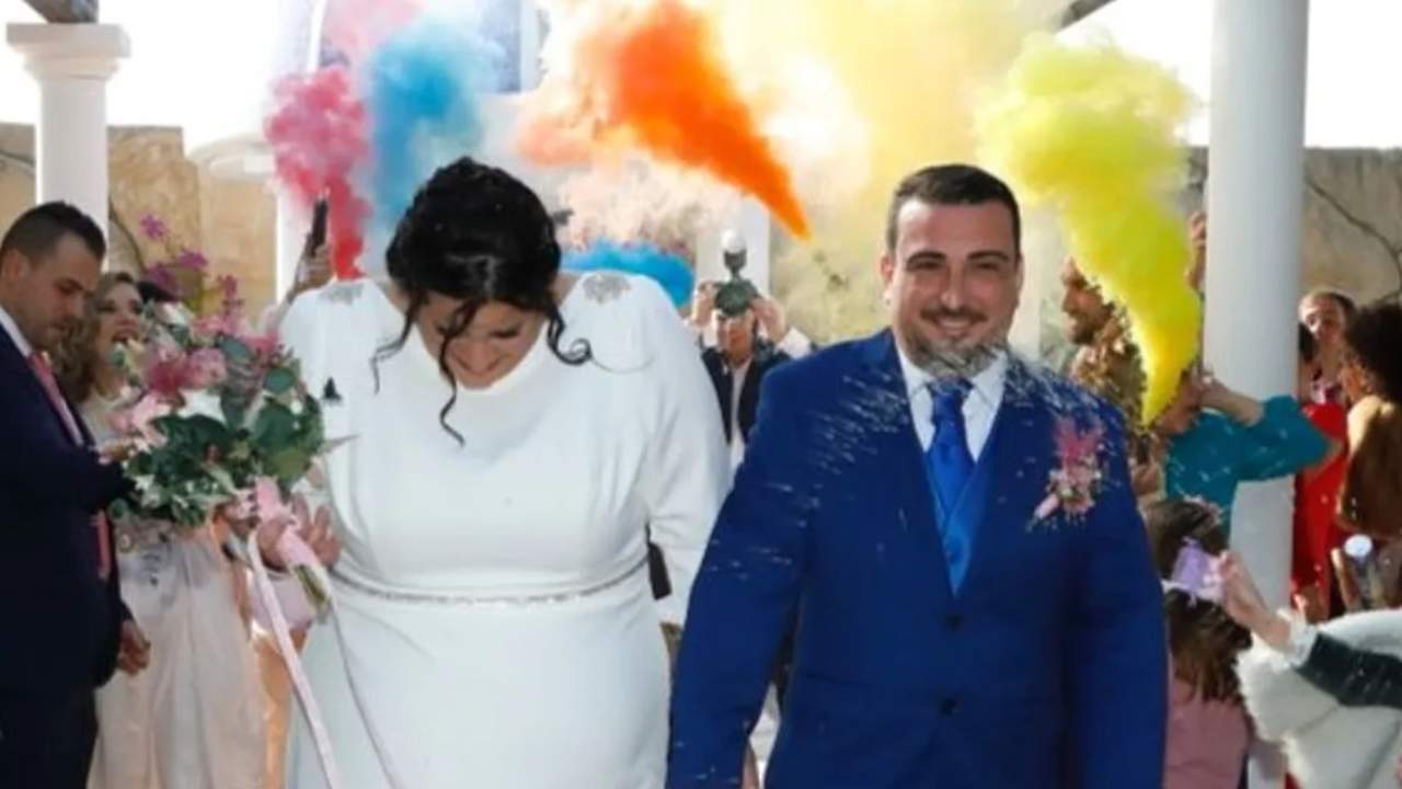 Adrián Fernández boda