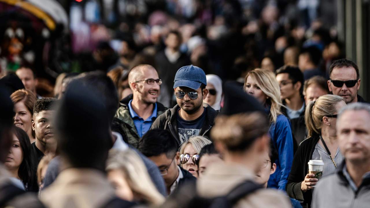 Gente en la calle