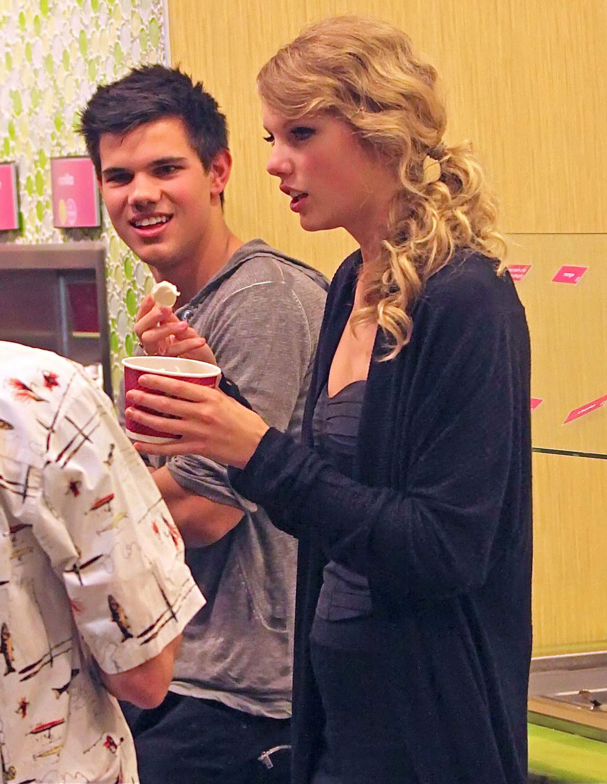 Taylor Swift y Taylor Lautner