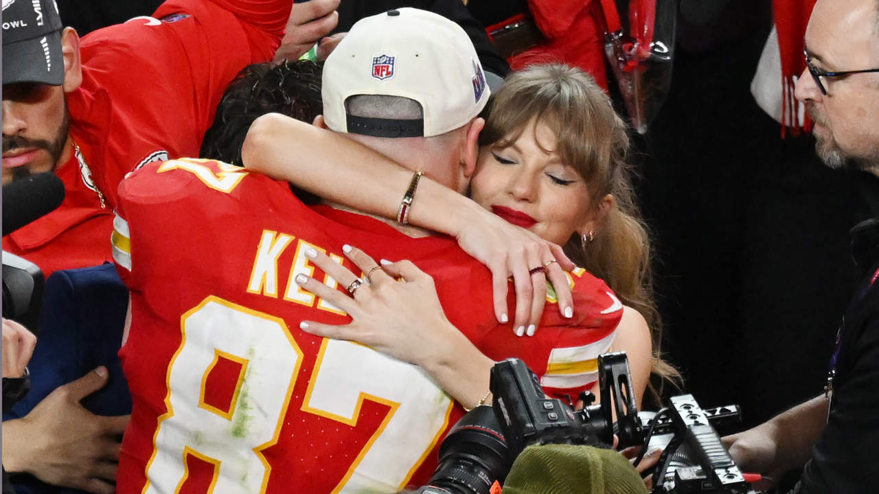 Travis Kelce y Taylor Swift