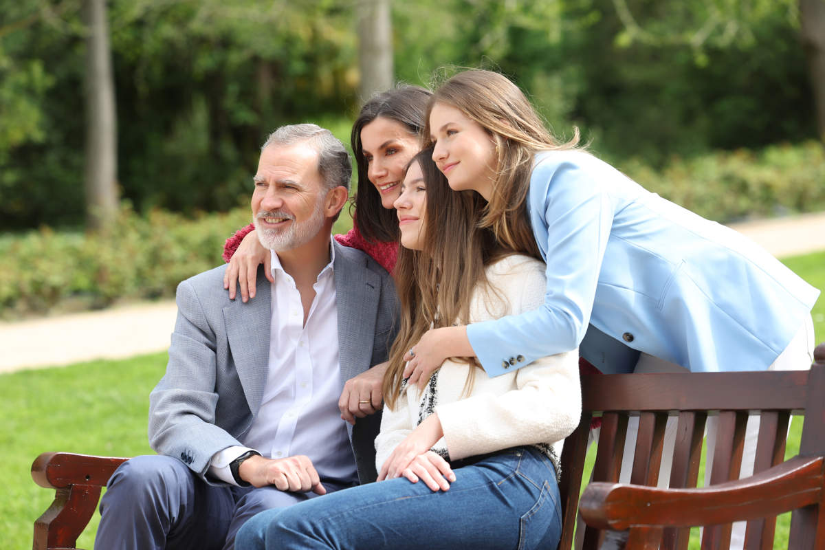 Felipe, Letizia, Leonor y Sofía