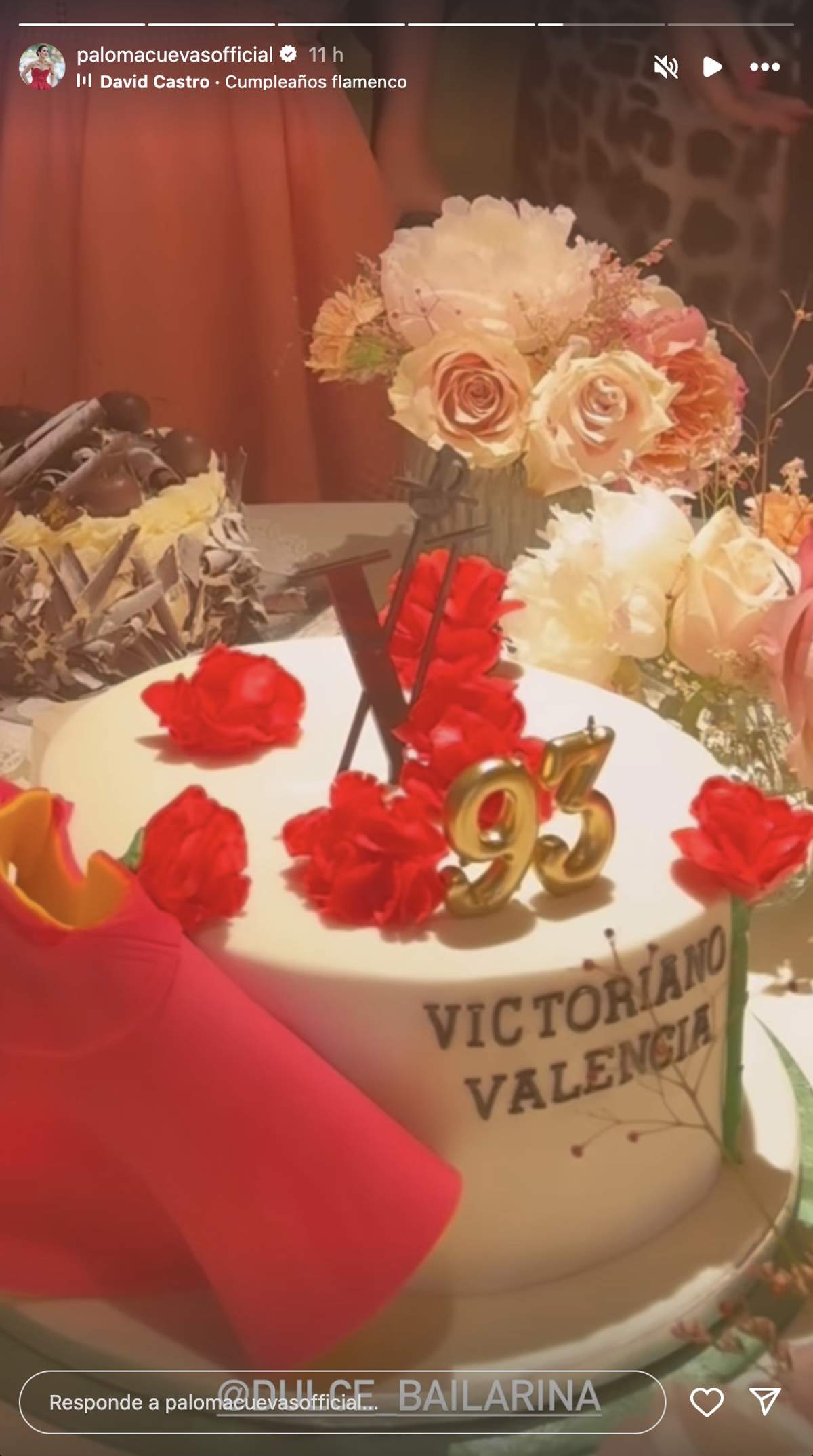 Cumpleaños Victoriano Valencia