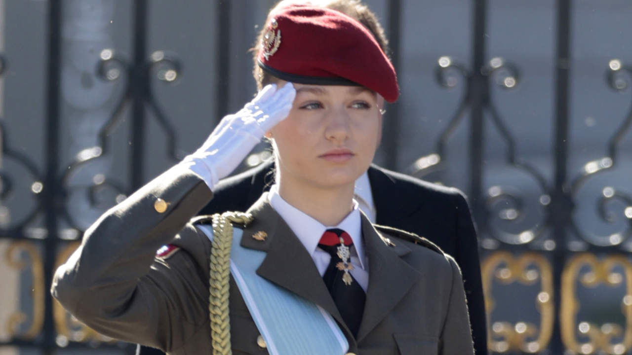 La medida extraordinaria de la princesa Leonor antes de terminar su formación militar en Zaragoza