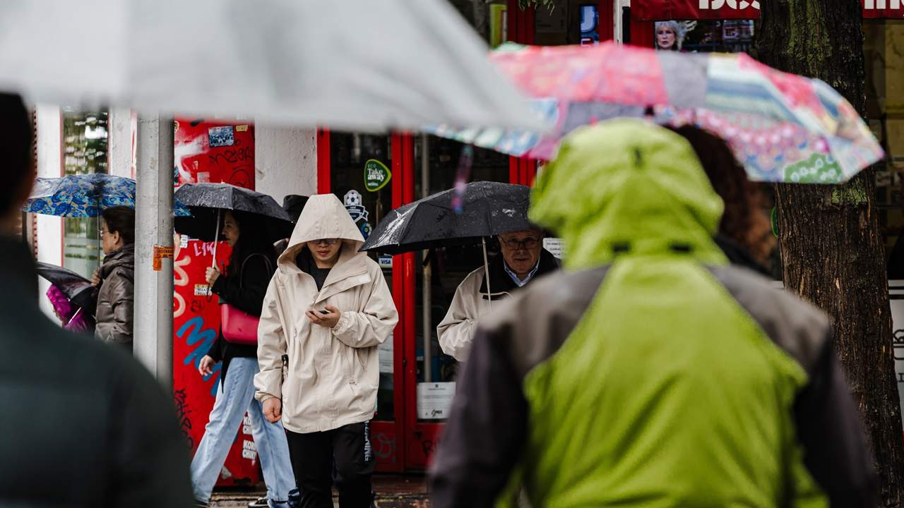 Lluvia en España